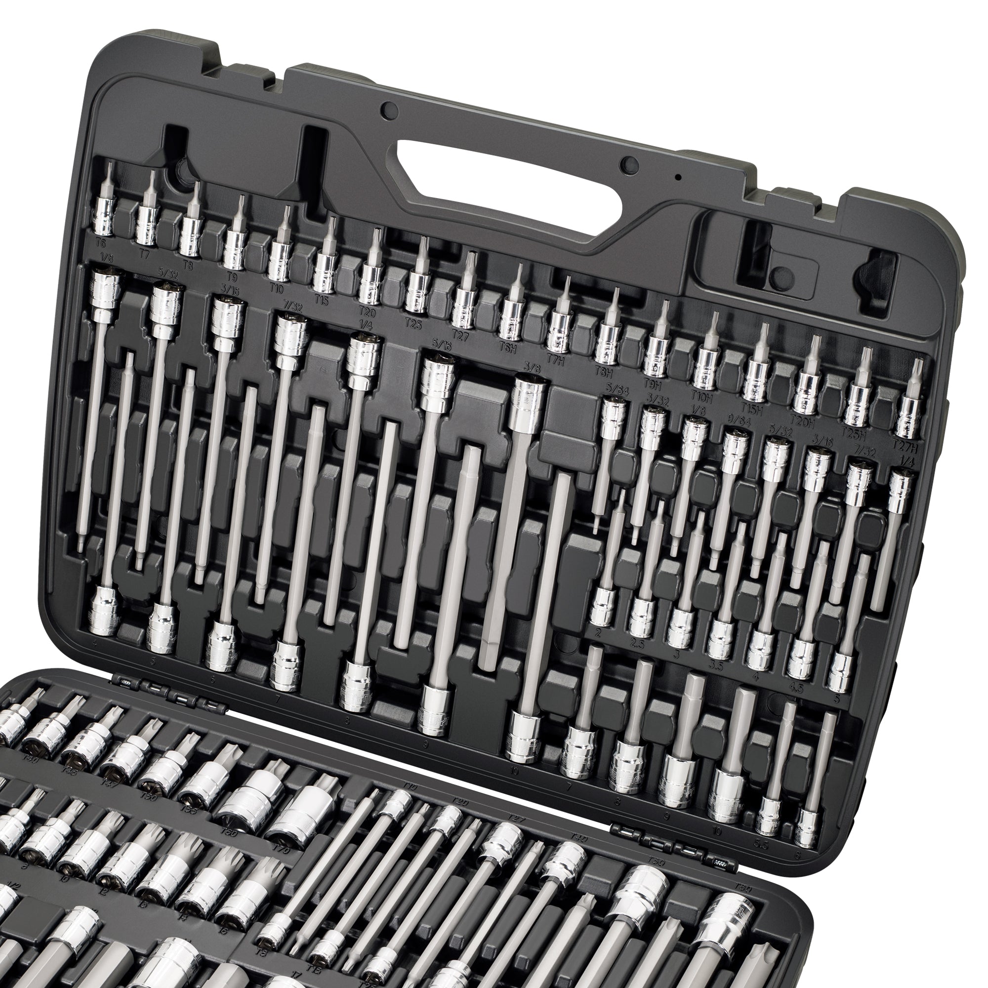CARBYNE 114 Piece Master Metric & SAE Hex (Allen), Torx and XZN