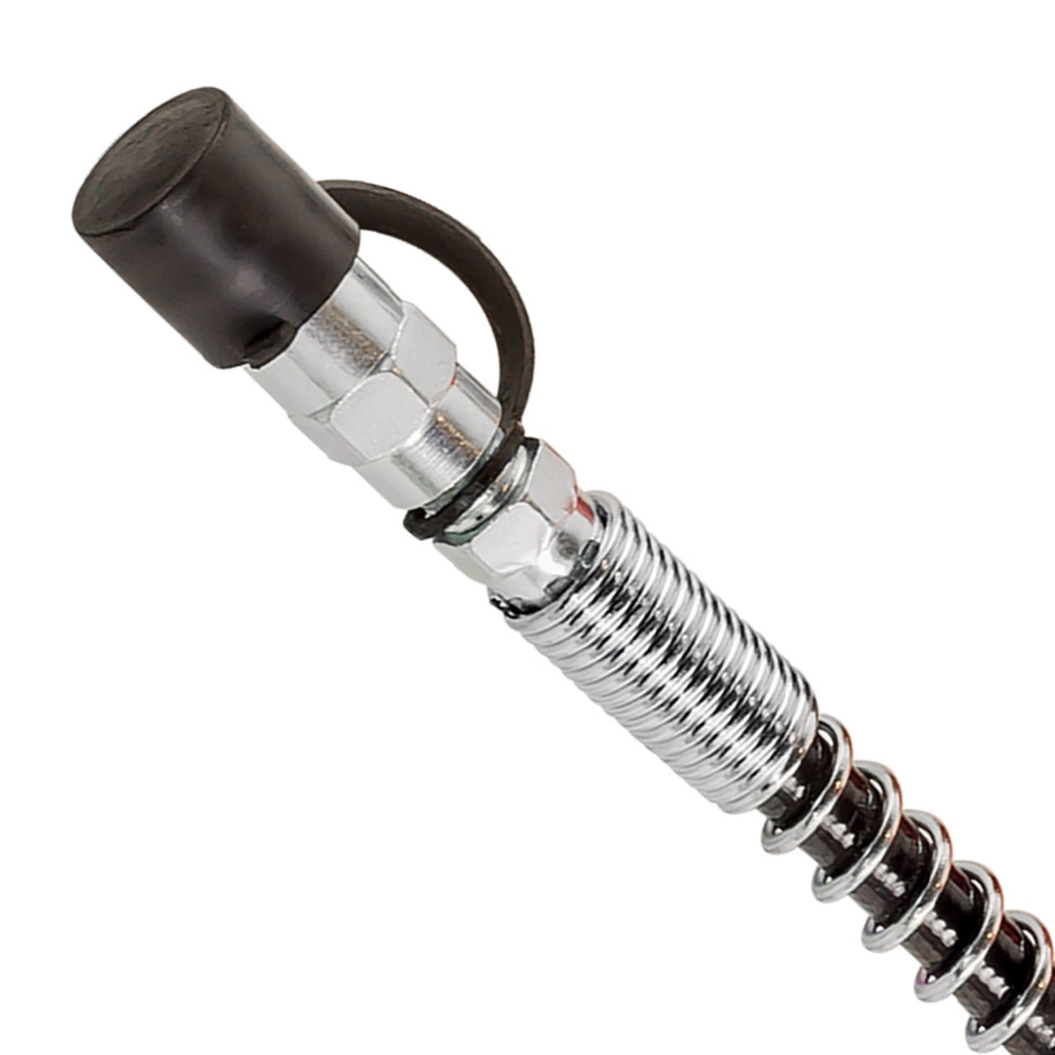 CARBYNE Grease Gun - Lever Handle, 4500 PSI, Anodized Aluminum Barrel, Heavy Duty Professional Quality. 12" Flex Hose and 6" Rigid Ext, 3-Way Loading - Carbyne Tools