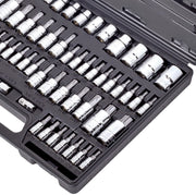 CARBYNE Master Torx Bit Socket Set & Torx External Socket Set - 62 Piece, S2 Steel Bits, CRV Sockets | 1/4", 3/8" & 1/2" Drive - Carbyne Tools