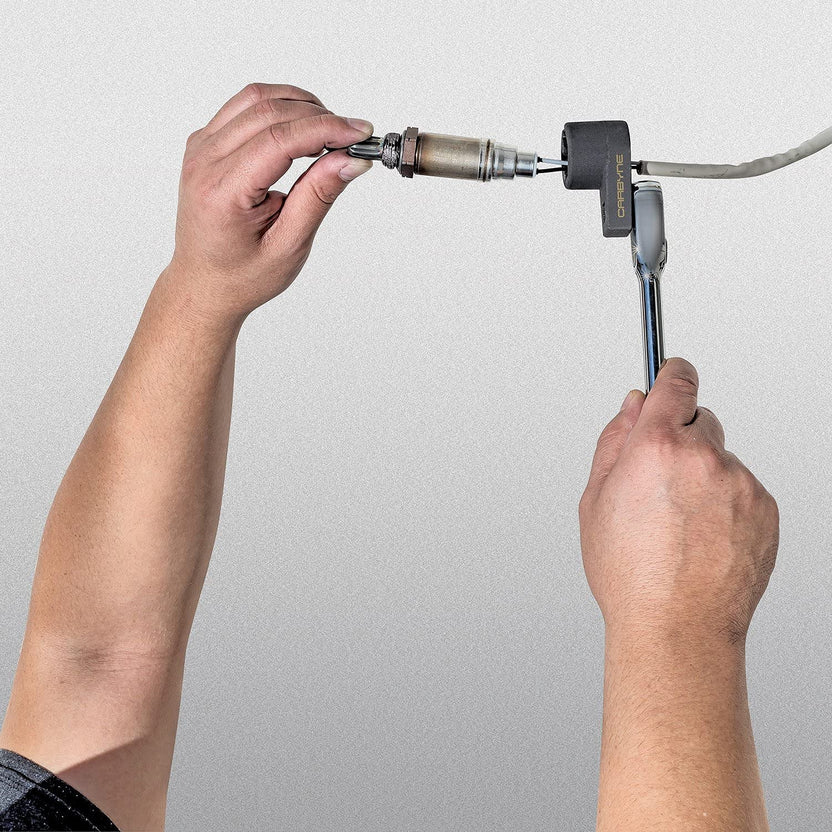 CARBYNE Offset Oxygen Sensor (O2) Socket, 7/8 inch (22mm) | 3/8 inch D ...